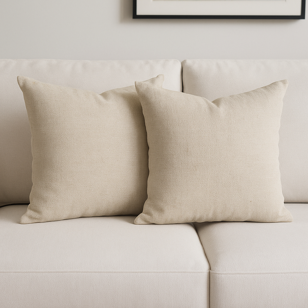 Kit 2 Capa de Almofada em Linho Premium | Estilo, Qualidade e Conforto em Oferta na Shopee