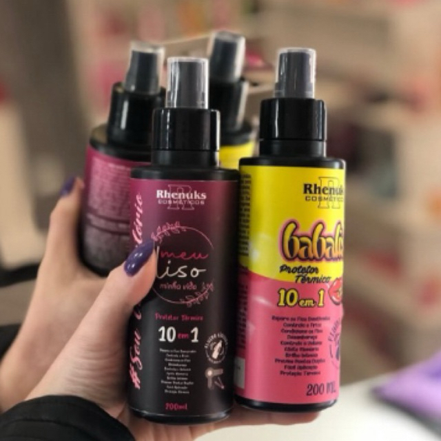 Kit Protetor térmico - 1x Protetor Babaliss + 1x Protetor Meu Liso - Rhenuks
