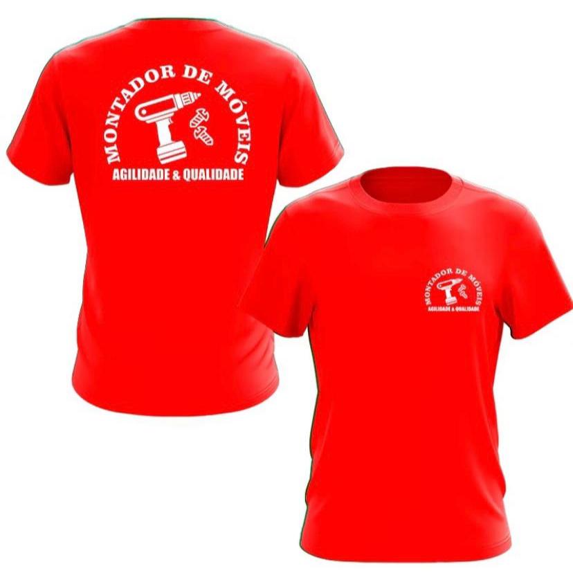 camiseta basica montador de moveis profissional