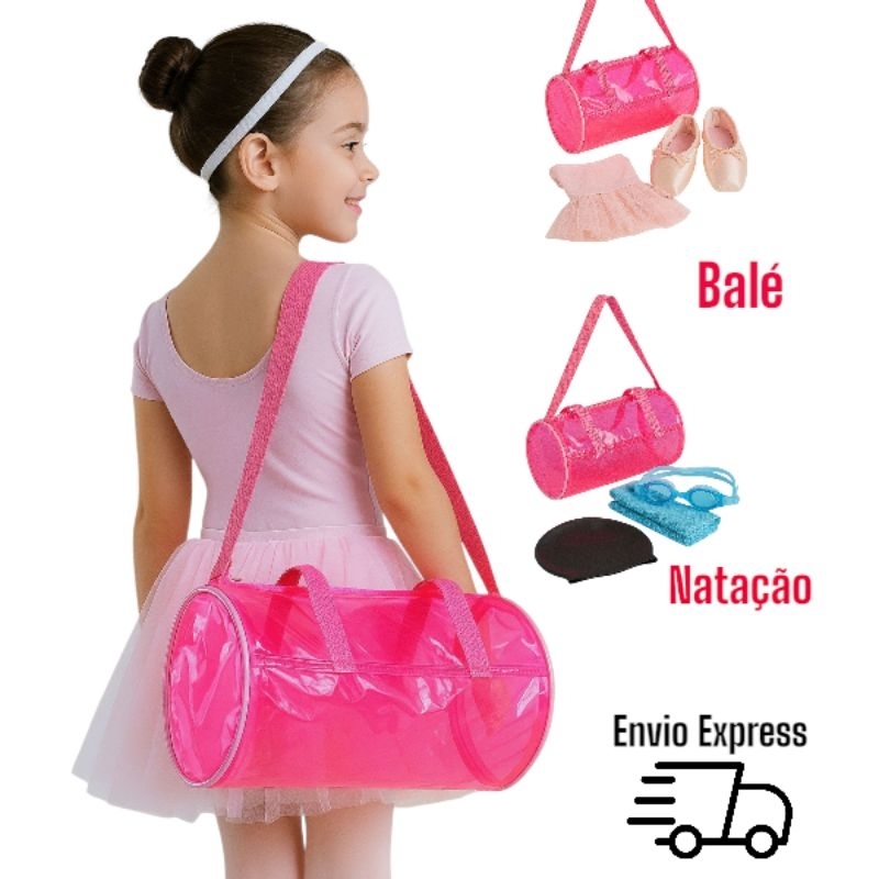 Bolsa Cilindro Maleta Natação Piscina Clube Curso Passeio Praia em Oferta na Shopee