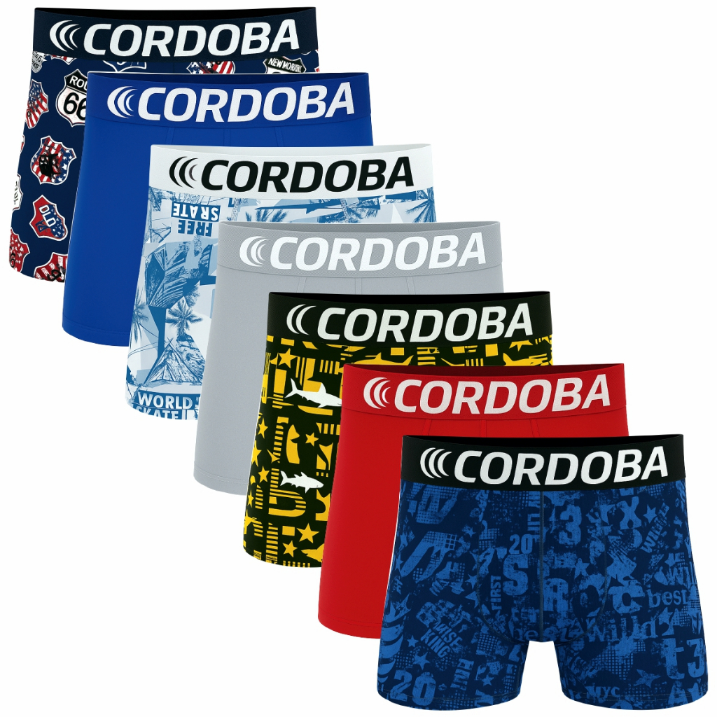 Kit 10 Cuecas Box Microfibra Original Cordoba