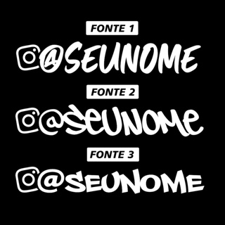 Adesivo Instagram Seu @Insta Personalizado Carro Moto Capacete Caminhão Holográfico em Oferta na Shopee