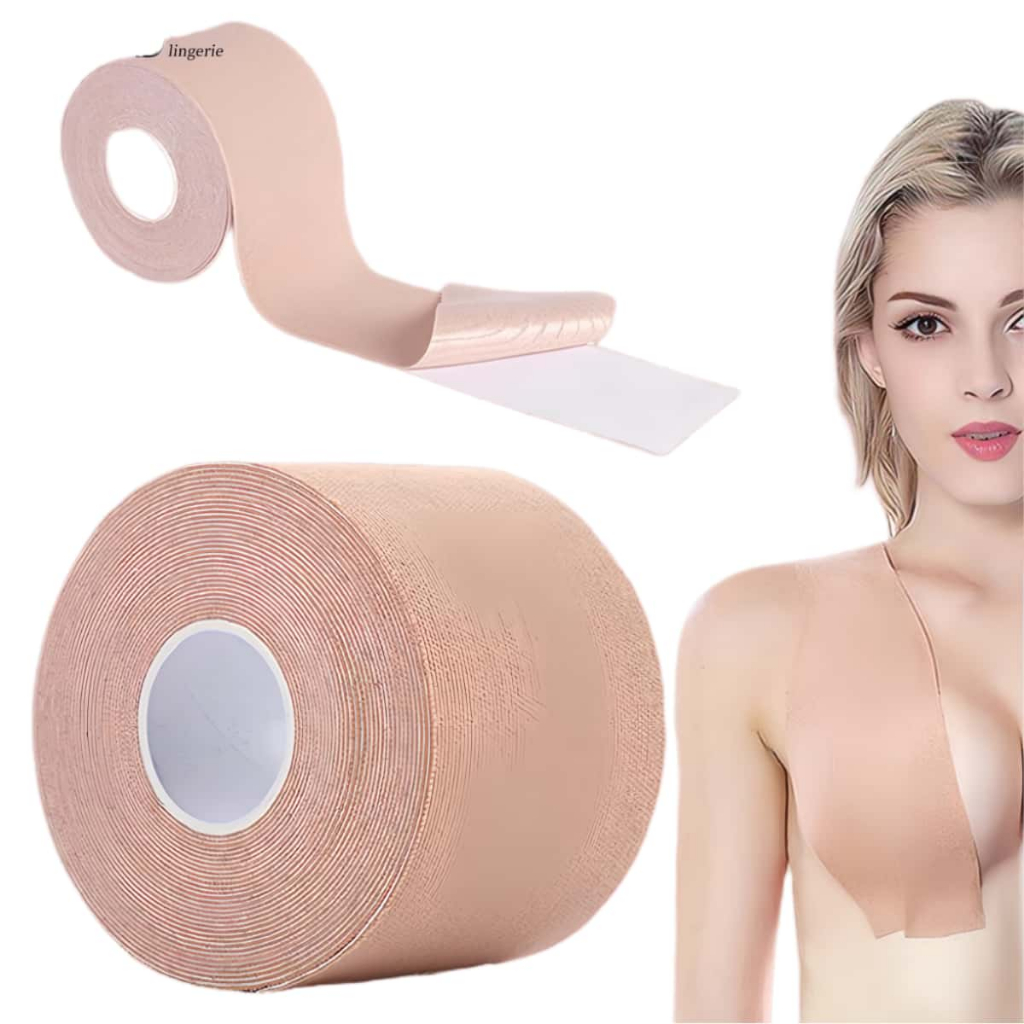 Z&D Lingerie Sutiã Rolo Adesivo Levanta Peito Seio Fita Boob Up Invisível Fita - Women Clothes