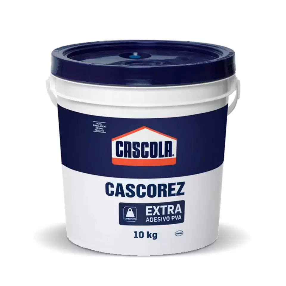 Cola Liquida Cascorez Cola Branca 10 Kg  Branco