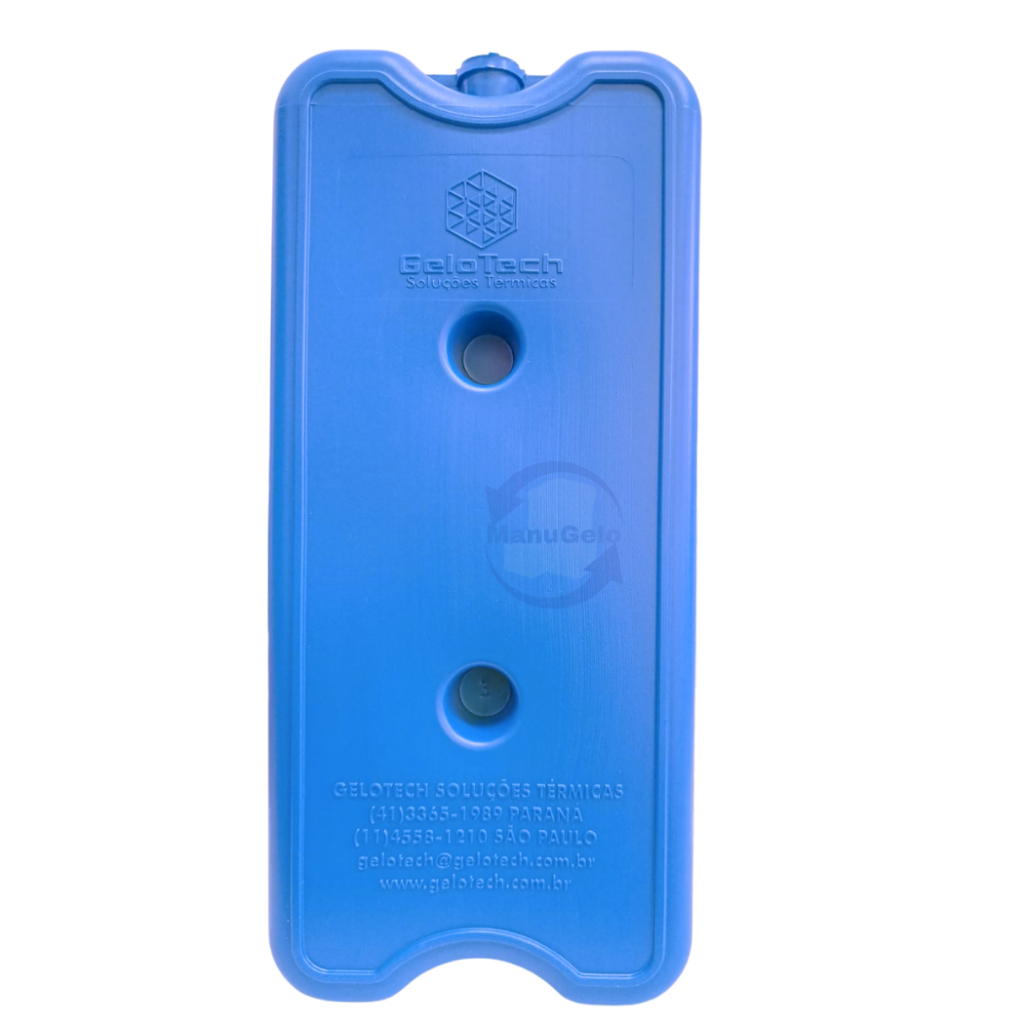 Gelo rígido reutilizável 1000 ml  Gelotech ideal para cooler caixa térmica 1un em Oferta na Shopee