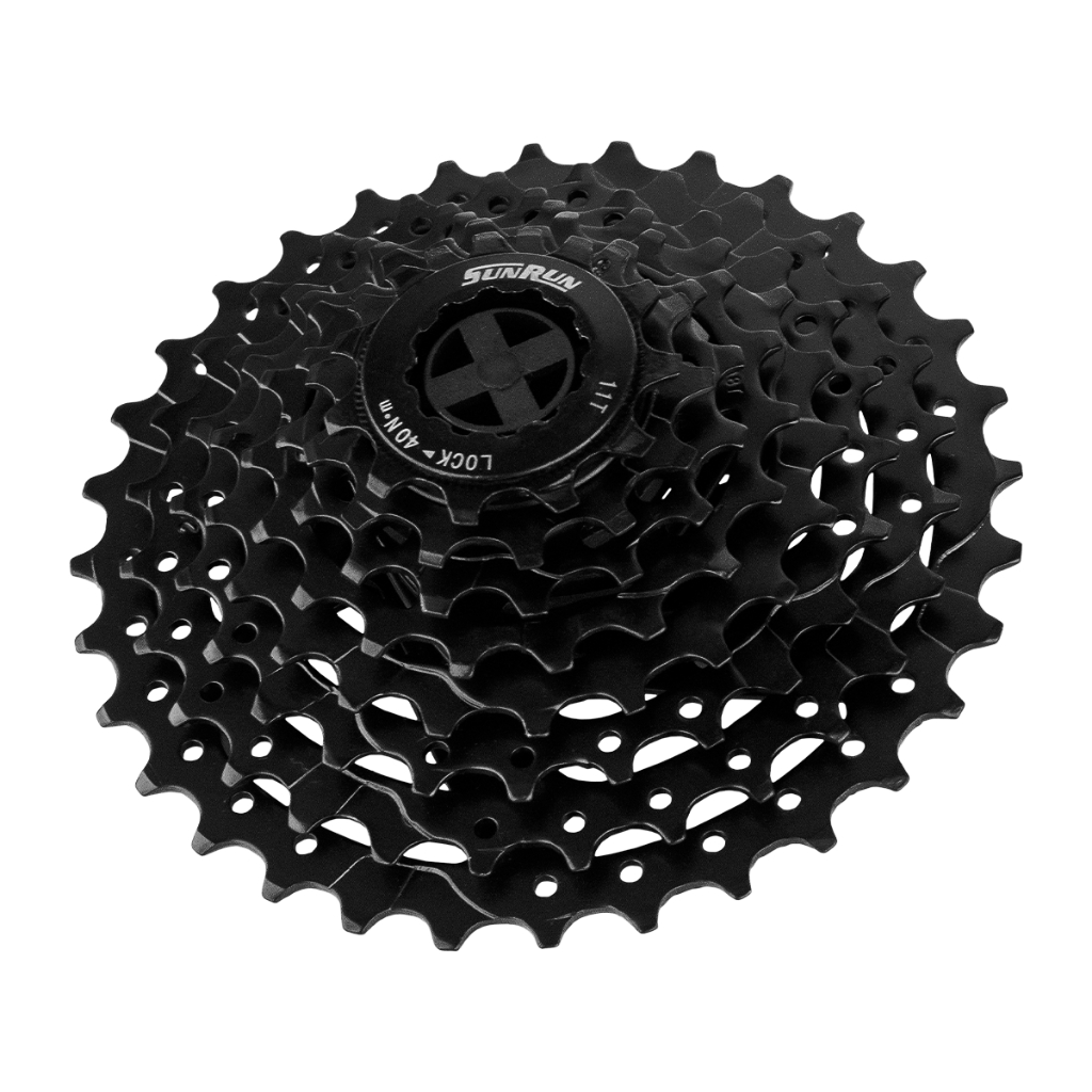 Catraca Cassete K7 24 Marchas 11-32D 8v Index SUNRUN Bike Mtb