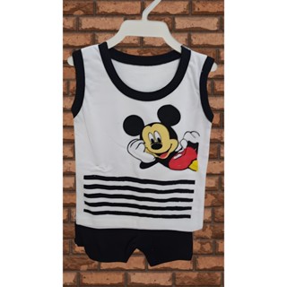 Conjunto Bebê Masculino Personagem Regata e Short Fresco Confortável Malha 6-12 meses Roupas de Bebê Menino em Oferta na Shopee