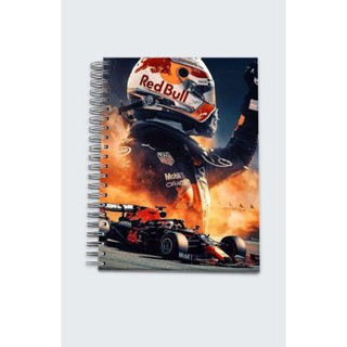 caderno F1 Max verstappen