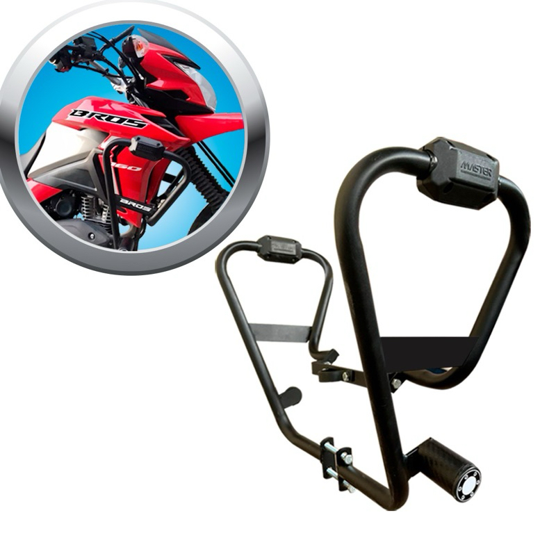 Protetor E Mata Cachorro Carenagem Bros 160 Todos Os Anos  Slider Fixo em Oferta na Shopee