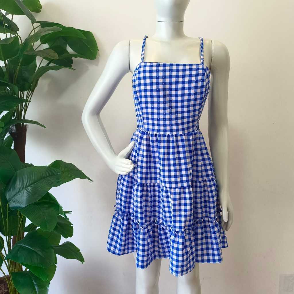 Vestido Colado Xadrez na Black Friday 2025 | BuscaProdutos