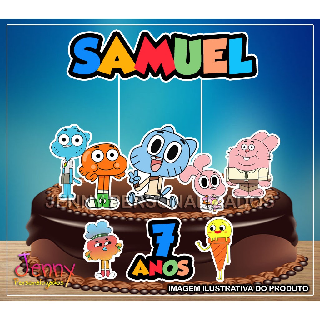 Bolo do Gumball - Comprar com Melhor Preço em Padaria