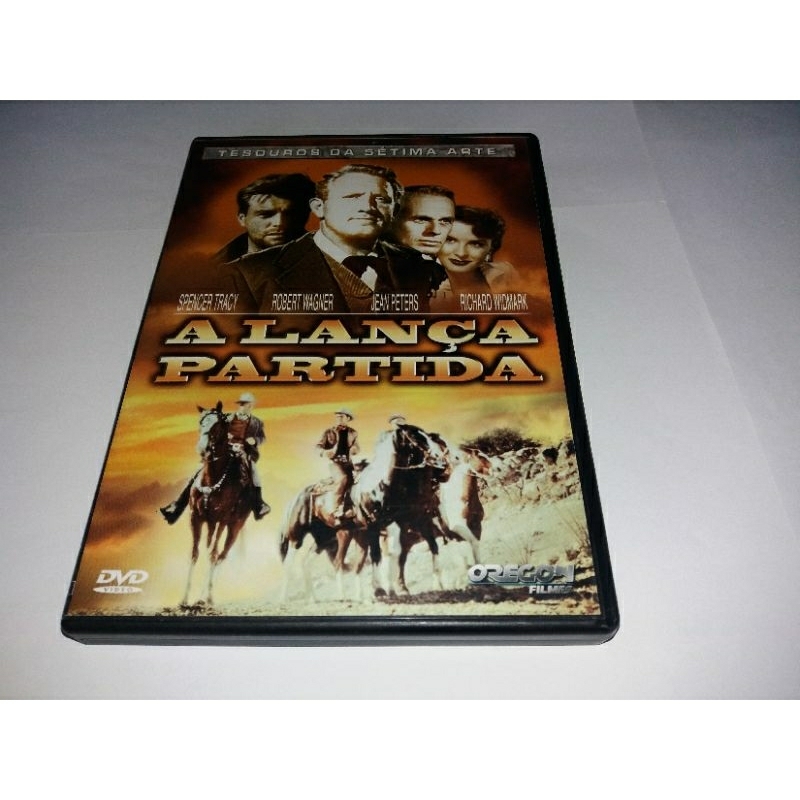 Dvd - A Lança Partida - 1954 - Spencer Tracy - Robert Wagner - Richard Widmark