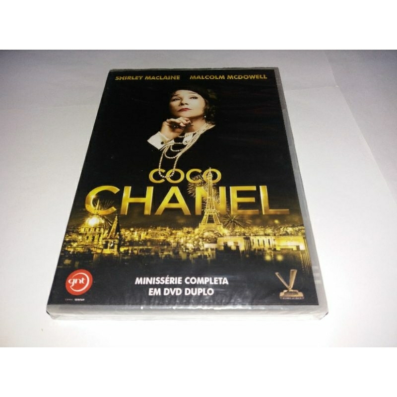 Dvd Duplo - Coco Cha nel - 2008 - Shirley MacLaine - Minisserie - Versatil - Lacrado