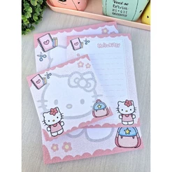 BLOQUINHO DE ANOTAÇÕES HELLO KITTY - Bloquinho 50 folhas