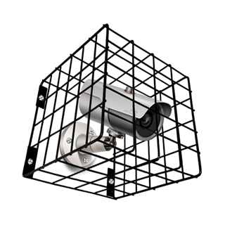 Gaiola Caixa de Proteção Grade Reforçada Câmeras Segurança DOME /BULLET /INTELBRAS /HIKVISION / CFTV em Oferta na Shopee