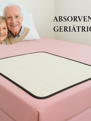Protetor Higiênico p Cama/Colchão Lavável Geriátrico, Protetor de Colchão Sem Gênero, 01 UNIDADE em Oferta na Shopee
