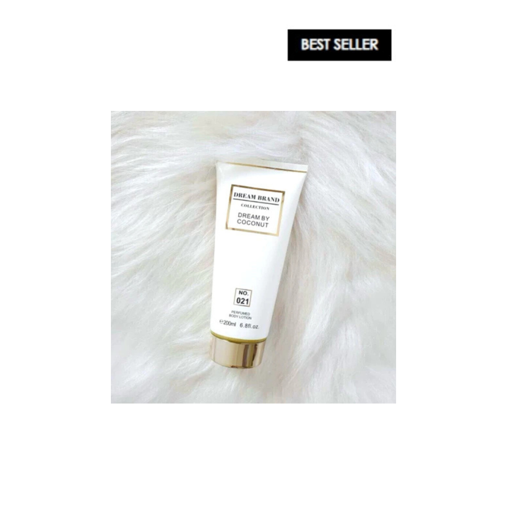 CREME CORPORAL PERFUMADO - DREAM BRAND COLLECTION - DREAM BY COCONUT - N° 021 - 200ML