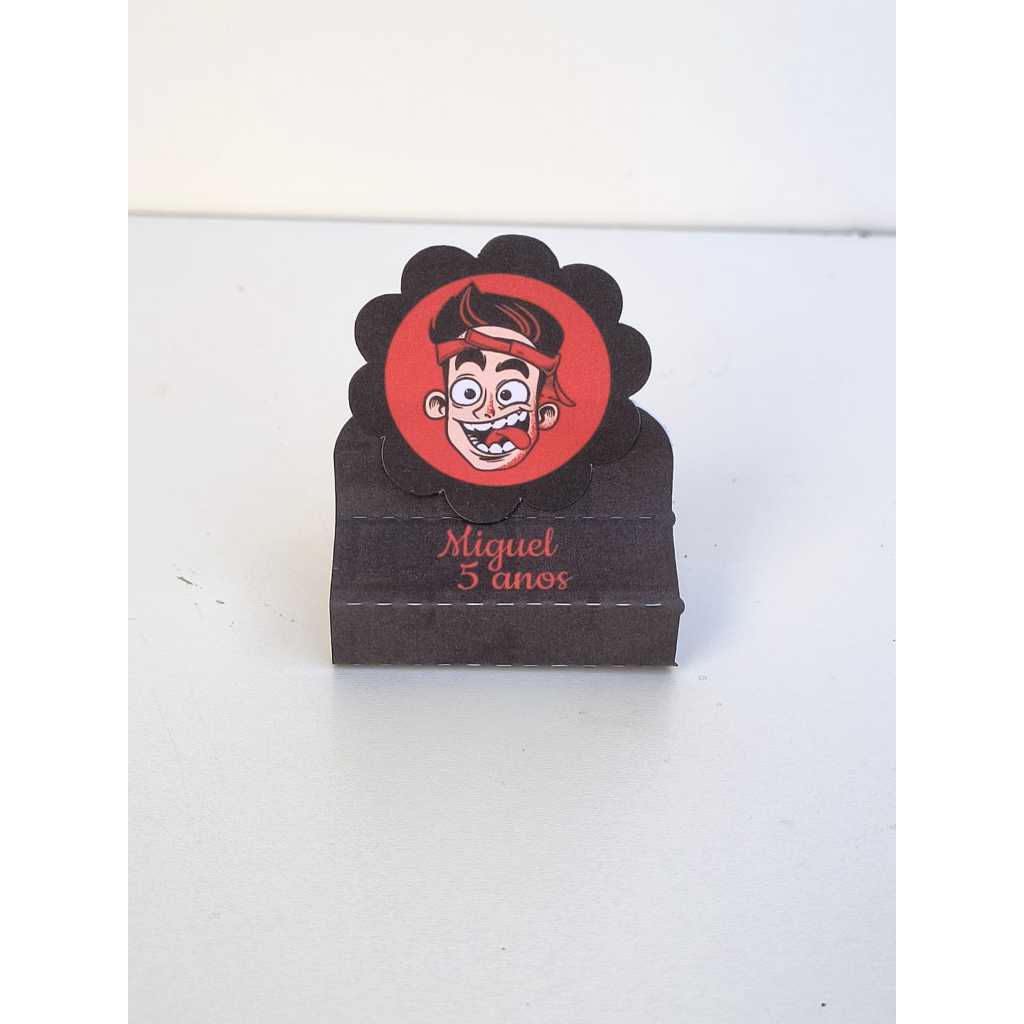 Porta Bis Duplo Personalizado Festa Enaldinho Lembrancinhas para Festas Aniversário