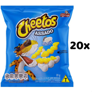 KIT 20 CHEETOS REQUEIJÃO ONDA ELMA CHIPS - 20g em Oferta na Shopee