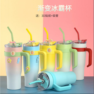 Copo Térmico Garrafa Com Tampa e Canudo 1.2 Litros em Oferta na Shopee