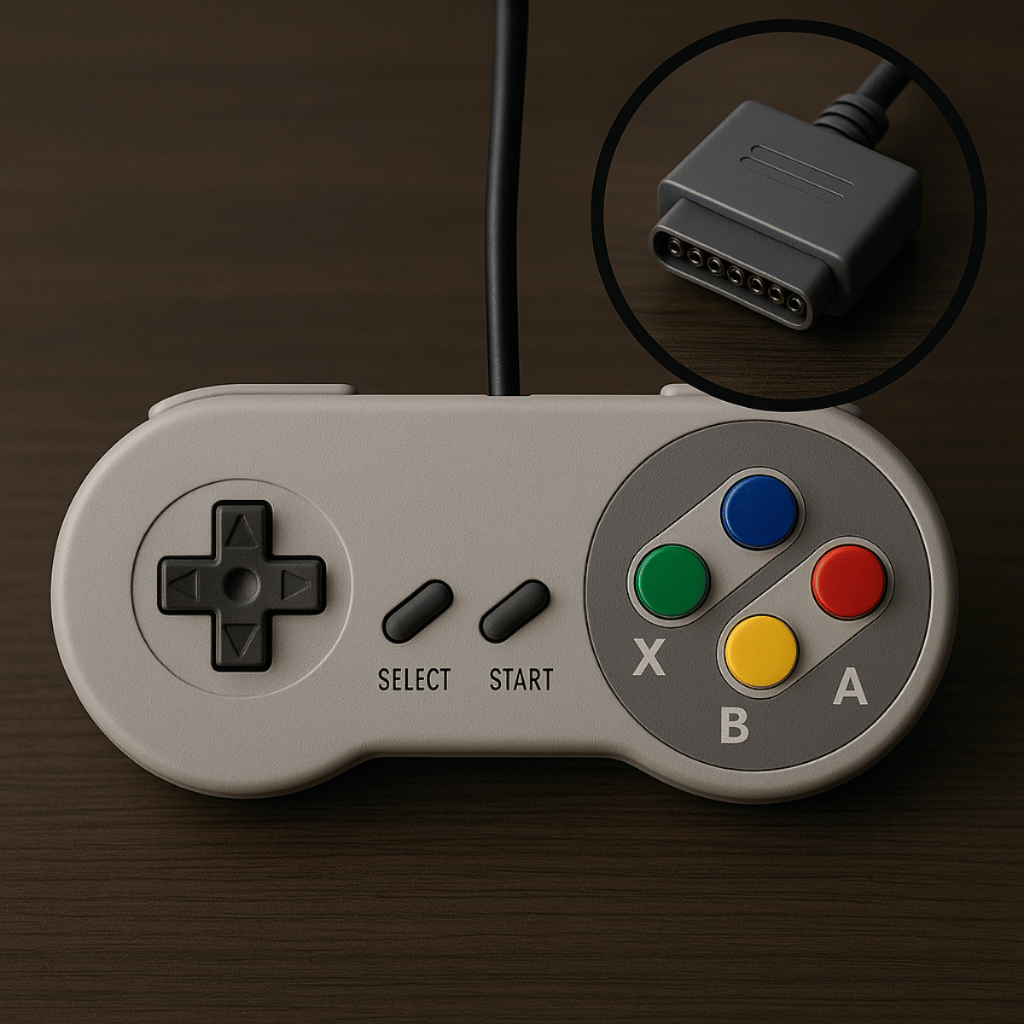 Joystick Super Nintendo Imersão Total nos Games Retrô Inesquecíveis