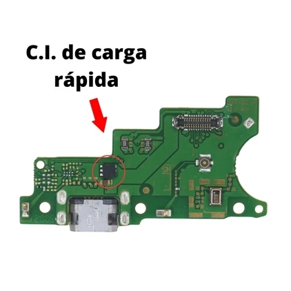 Placa Flex Carga Conector Compatível Moto E6s / E6i Turbo