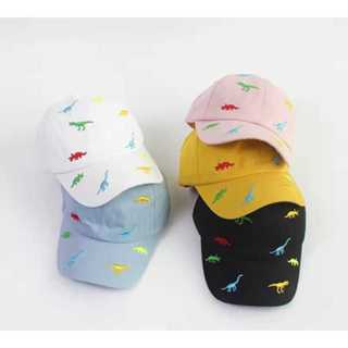 Boné infantil aba curva dinossauros ajustáveis ,1 - 3 anos em Oferta na Shopee