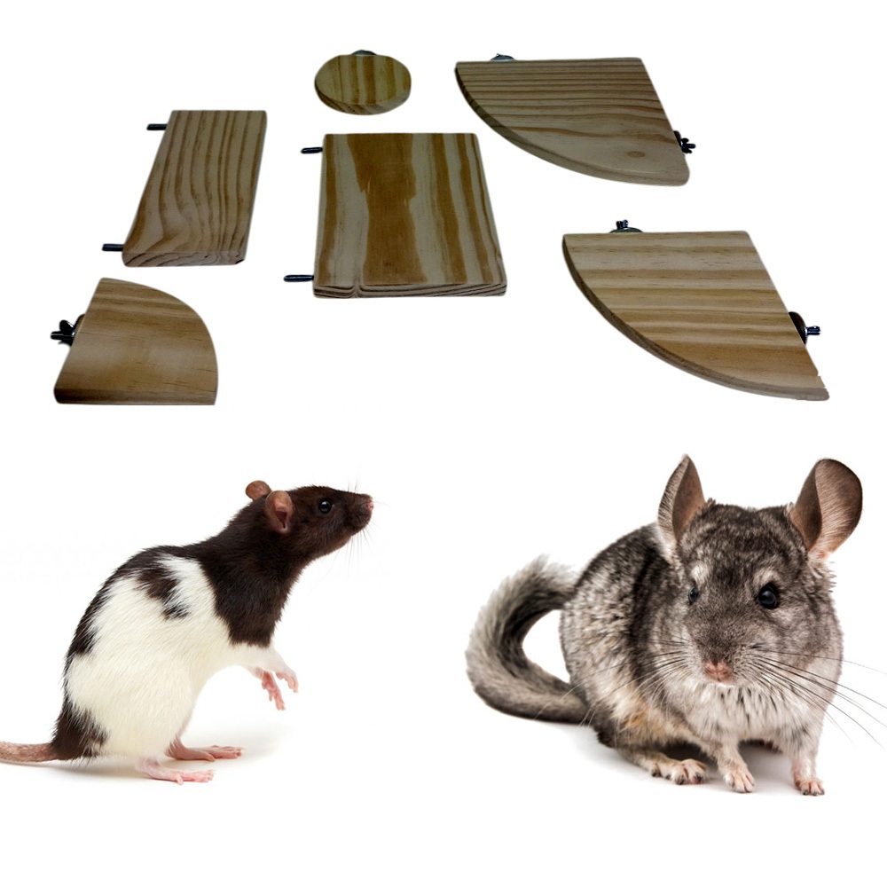 Plataforma de Descanso Suspensa para Mini Coelho Chinchila Porquinho da índia Twister