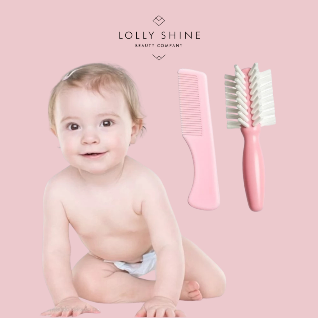 Kit Baby cabelos lindos Pente e Escova - Marilu
