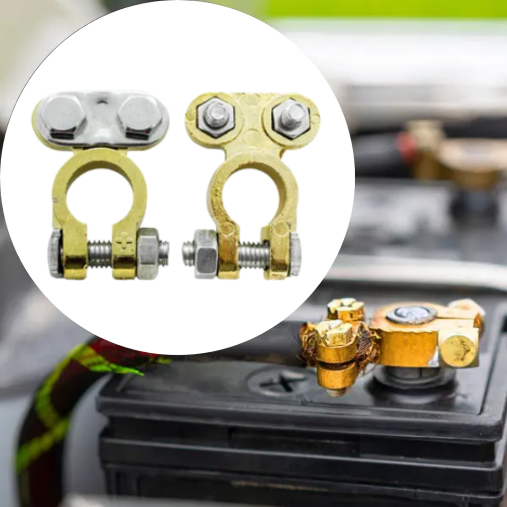 Par Terminal De Bateria 12v positivo/negativo Cinoy Envio Rapido em Oferta na Shopee