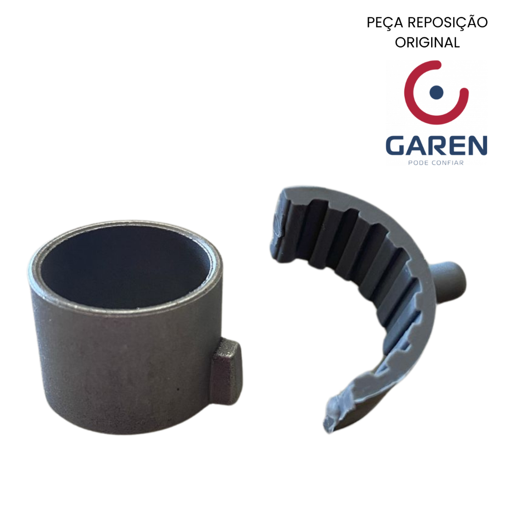 Kit Reparo Buchas e Proteção da Bucha Do Eixo Motor Portão Garen Deslizante Kdz Alta Durabilidade