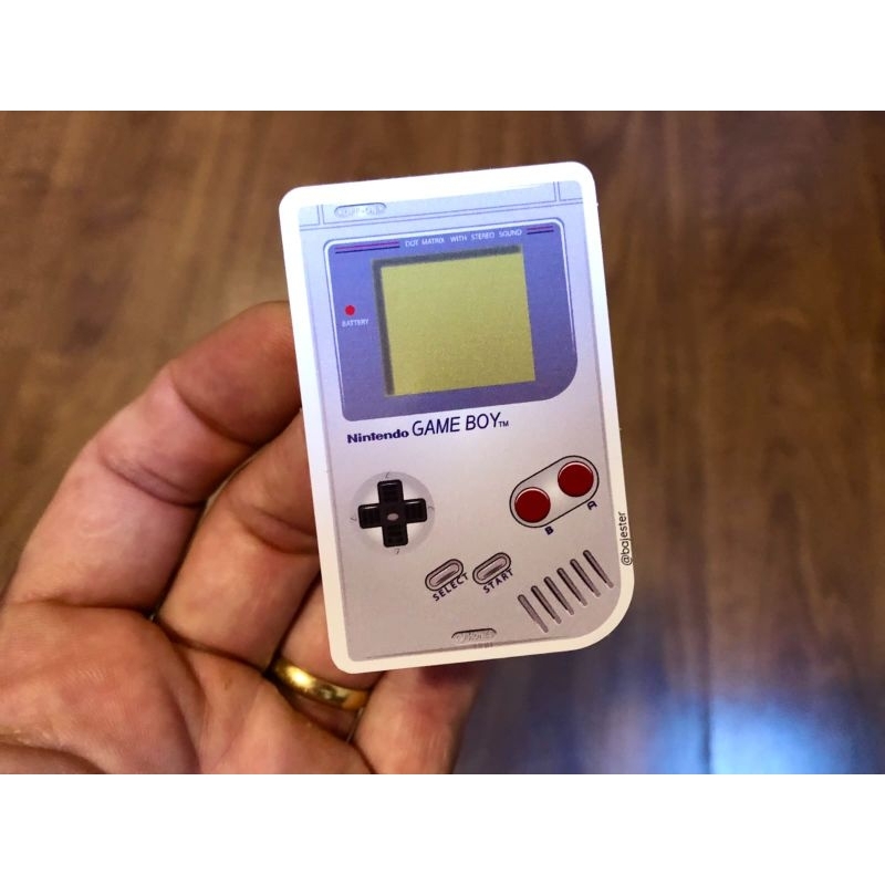2 Adesivos Game Boy Controle Nintendo Game Sticker