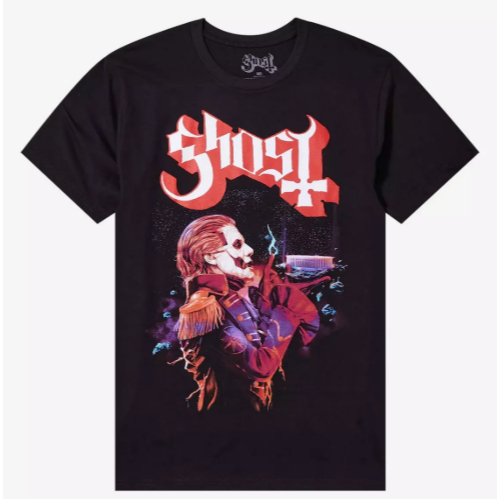 Camiseta Camisa Blusa Algodão Unissex Ghost The Imperatour The Forum Los Angeles