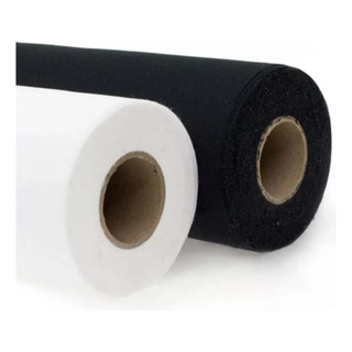 Entretela de Malha Colante Branca e Preta 40g - 1,40 Largura em Oferta na Shopee