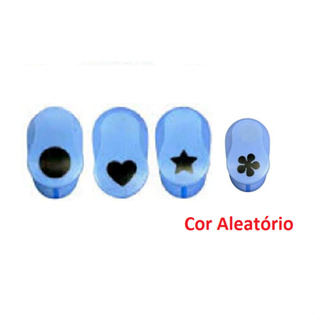 Kit 4 Cortador Perfurador Furador De Papel e E.V.A - 16mm - 1,6cm - ESTRELA - CORAÇÃO - CIRCULO - Flor Helice em Oferta na Shopee