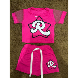 Conjunto Infantil Os Rosas! em Oferta na Shopee