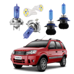Kit Lampada Farol Ecosport 2008 2009 2010 2011 2012 Super Brancas Envio Rapido