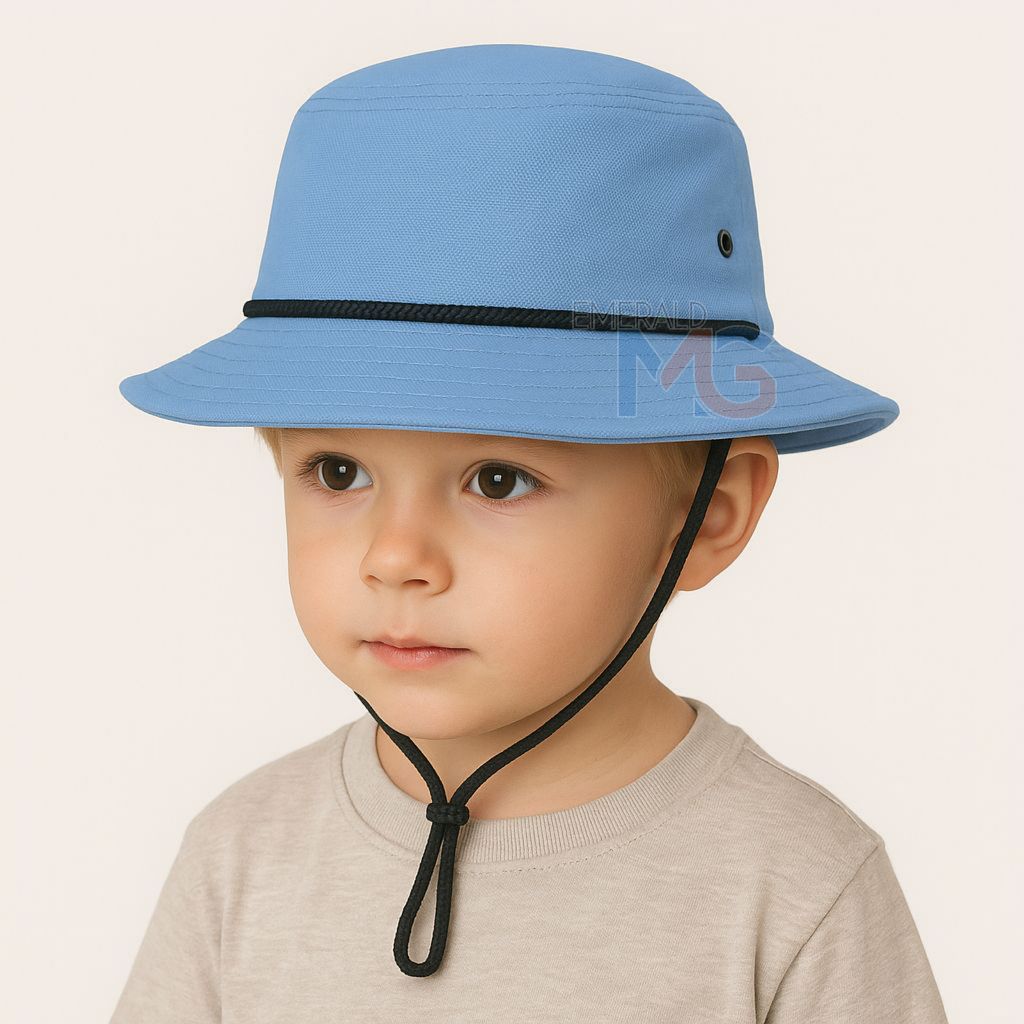 Chapéu Pescador Australiano Sem Proteção de Pescoço Carpinteiro Infantil Unissex