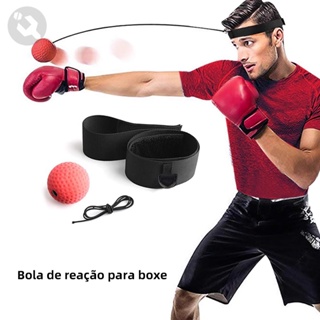 Bola De Treino Reflexo Luta Boxe Com Faixa de Cabeça em Oferta na Shopee