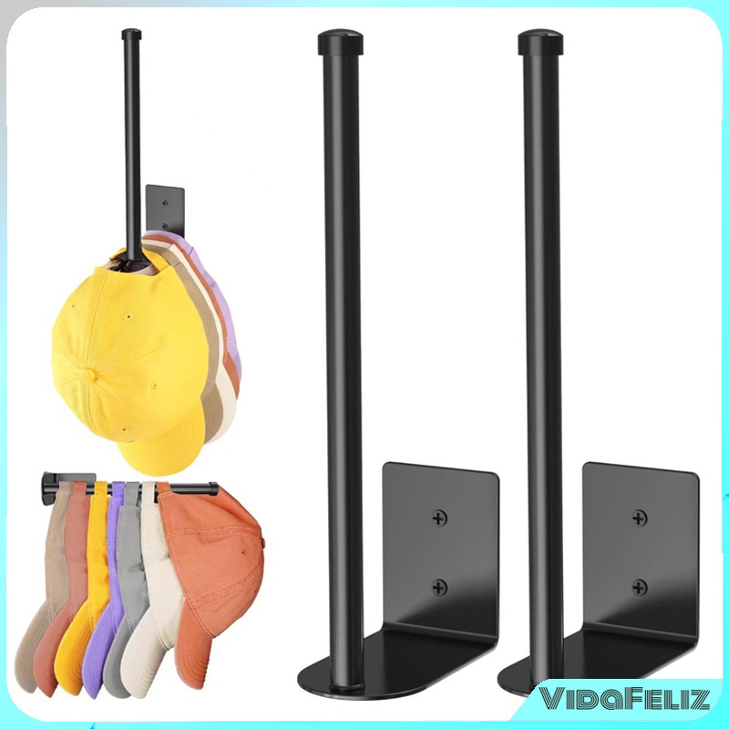 Conjunto de dois itens: suporte para chapéus de instalação simples, organizador e prendedor de toalhas e papel higiênico em Oferta na Shopee