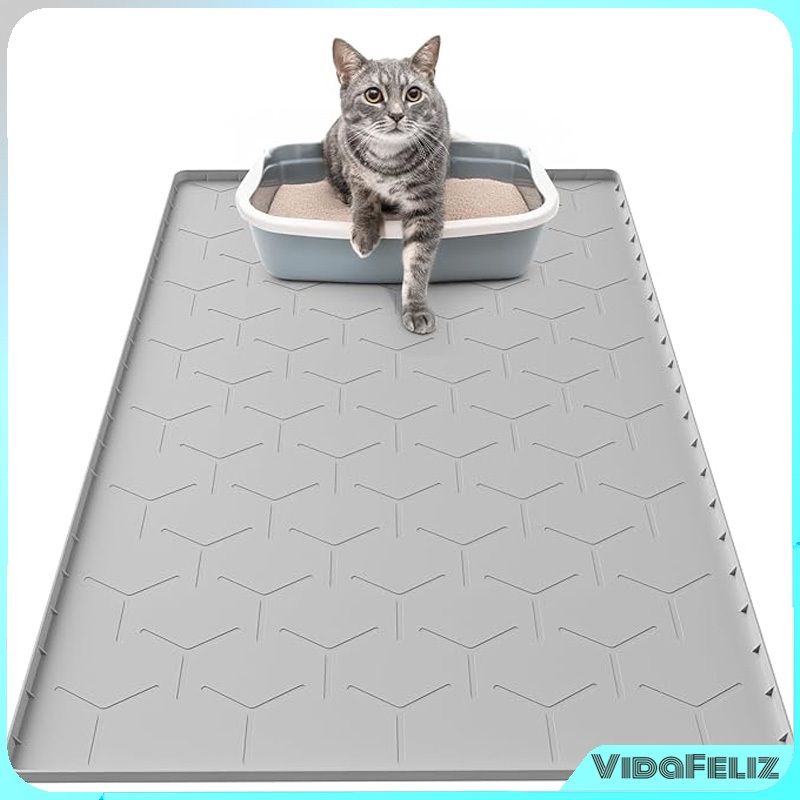 Tapete de silicone para pets • À prova d’água • Ideal para areia de gato Facil de limpar! Resiste à molhagem! em Oferta na Shopee