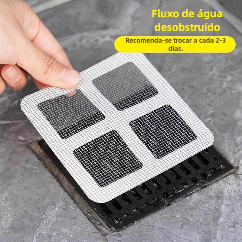 KIT 5-20 Pçs Tela Protetor Ralos Adesivos Anti Inseto Descartáveis