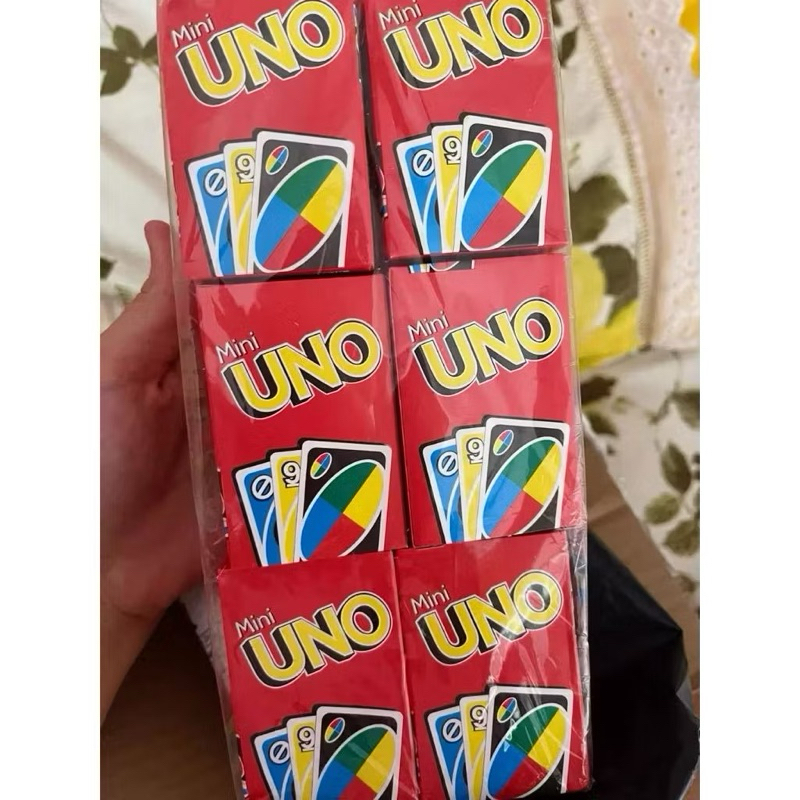 kit 12 / 24 /36 Lembrancinha Mini Jogo de cartas UNO cartas festas aniversario