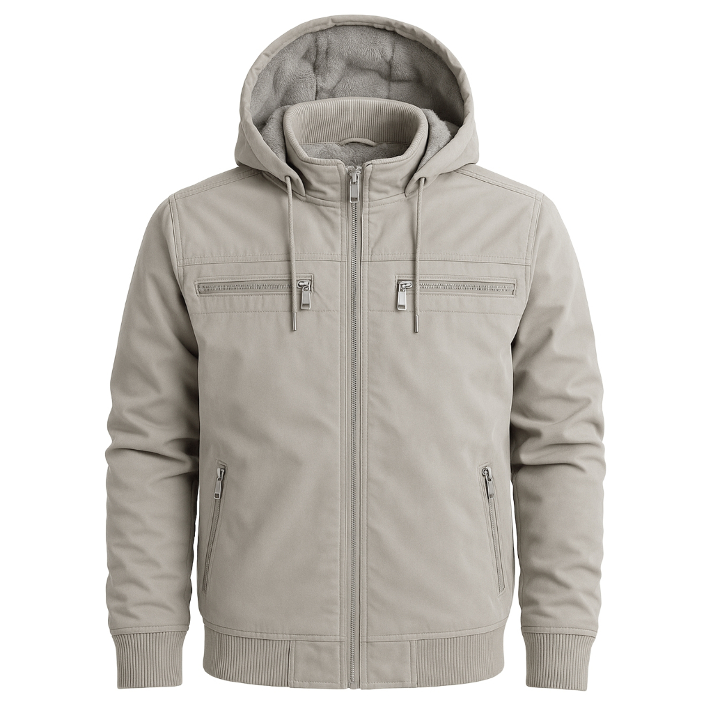 Casaco Masculino Impermeável Sobretudo Corta Vento Sarja