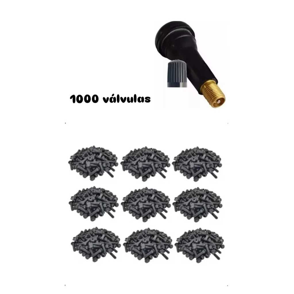 Bico Válvula Para Pneu S/câmara Tr414 1000 Unidades Atacado