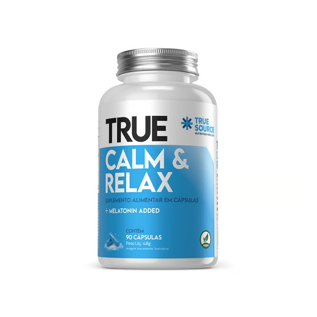 True Calm & Relax 90 Cápsulas - True Source