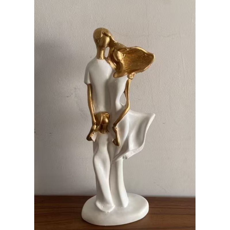 Casal família contemporânea decoração enfeite elegante casa mesa em Oferta na Shopee