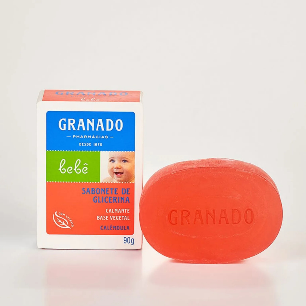 Sabonete Em Barra Infantil Granado Bebê Calêndula 90g em Oferta na Shopee