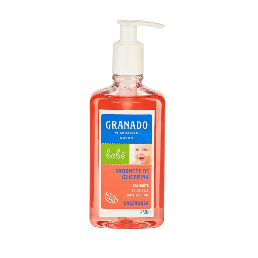 Sabonete Líquido Infantil Granado Bebê Calêndula 250ml em Oferta na Shopee