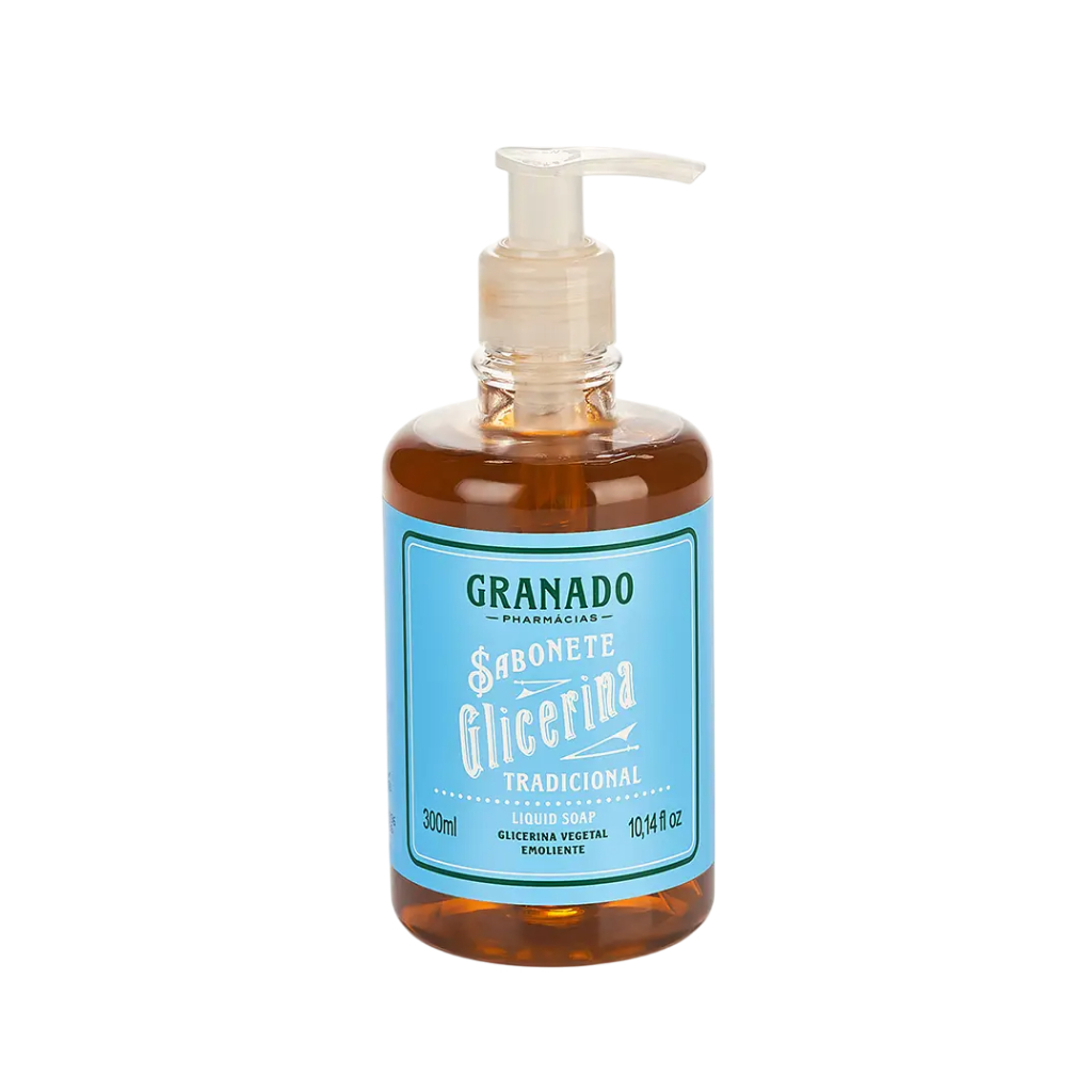 Sabonete Glicerina Liquido Granado 300ml - Mom & Baby